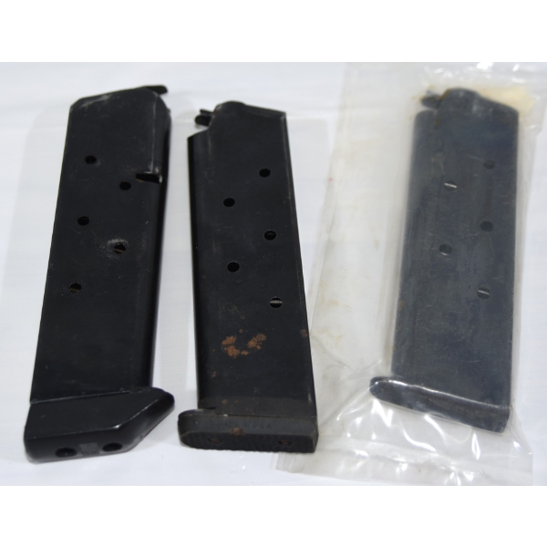 3 1911 Style - Hand Gun .45 Caliber Magazine 