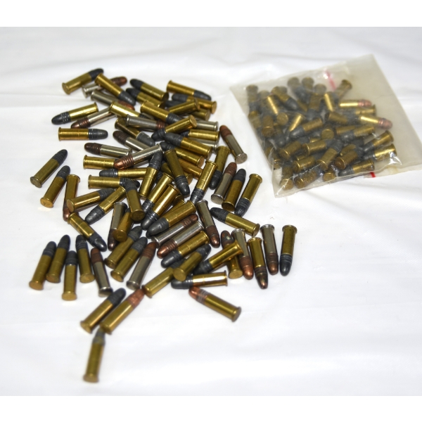 118 Rounds Assorted Brands .22 Caliber Bullets
