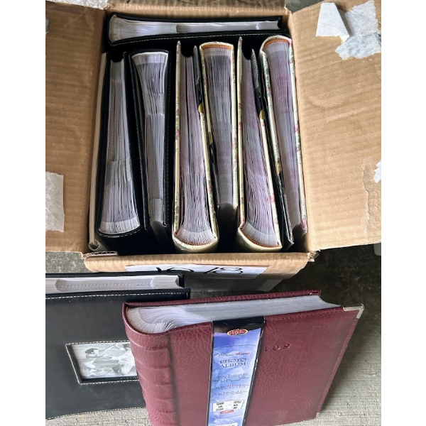 9 Assorted Photo Albums 