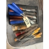 Image 1 : Assorted Woodworking Chisels & Hand Files 