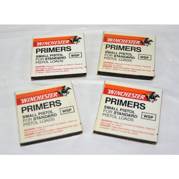 400 Pieces Winchester Small Pistol Primers