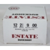 Image 4 : 25 Rounds Estate Buckshot 12 Gauge 2 3/4 9 Pellets 00 Shot Ammunition 