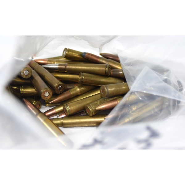 50 Rounds Assorted Brands 8mm Mauser Caliber Reloaded Ammunition