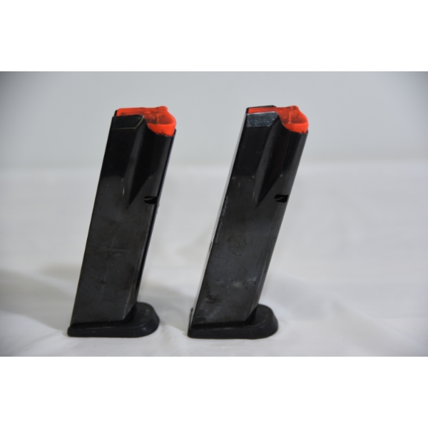 2 Unknown Brand 9mm 10 Round Magazines