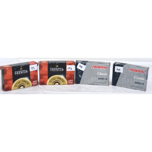 16 Rounds Federal 12 Gauge 00 Buckshot Magnum Ammunition