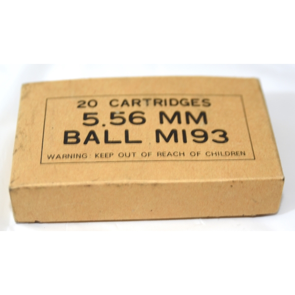 20  Rounds PMC 5.56 MM Ball M193 Ammunition 