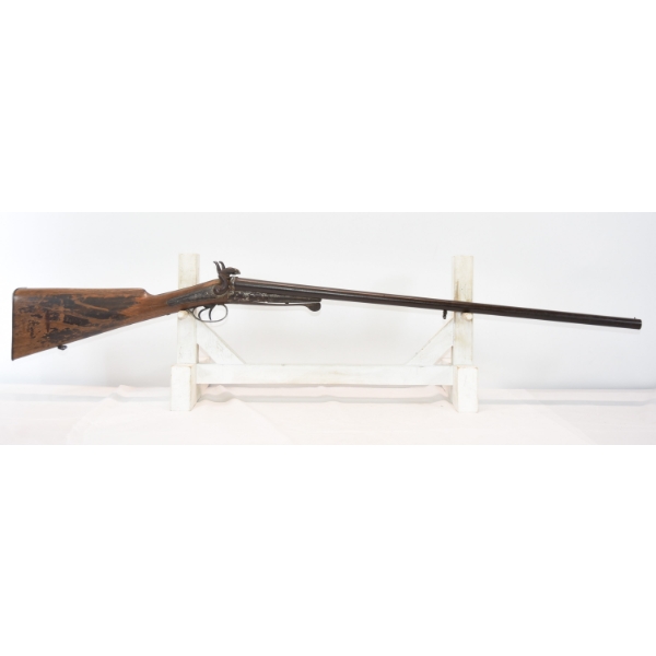 Antique Side By Side 16PF Caliber Shotgun