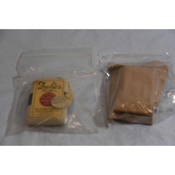 Military Cigarette Packet & Smoking Tobacco