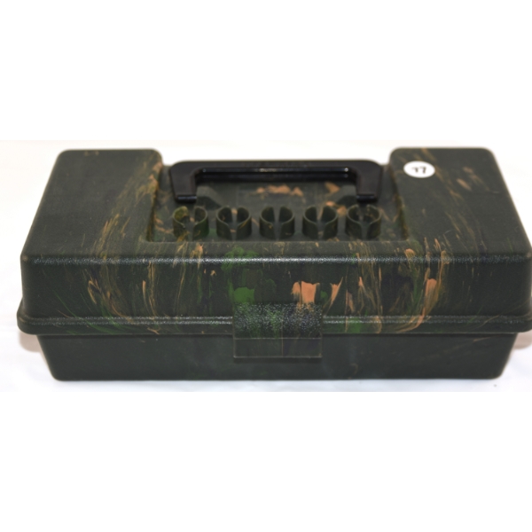 Box Lot Case-Gard Ammunition Case & Assorted Swivel Rings 
