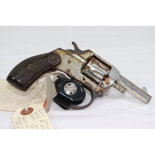 Iver Johnson 1900 Double Action Revolver .22 LR Caliber Handgun