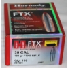Image 1 : 100 Rounds Hornady 30 Caliber 160 Grain FTX Rifle Bullets