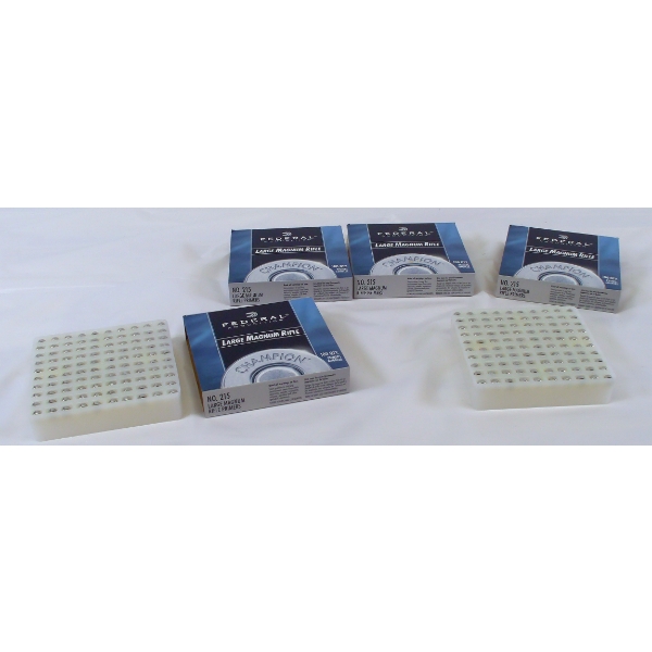400 Pieces Federal No. 215 Large Magnum Rifle Primers 