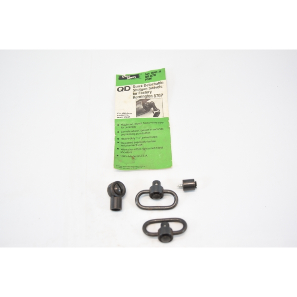 Uncle Mike's Remington Model 870 Quick Detachable H.D. Swivel set