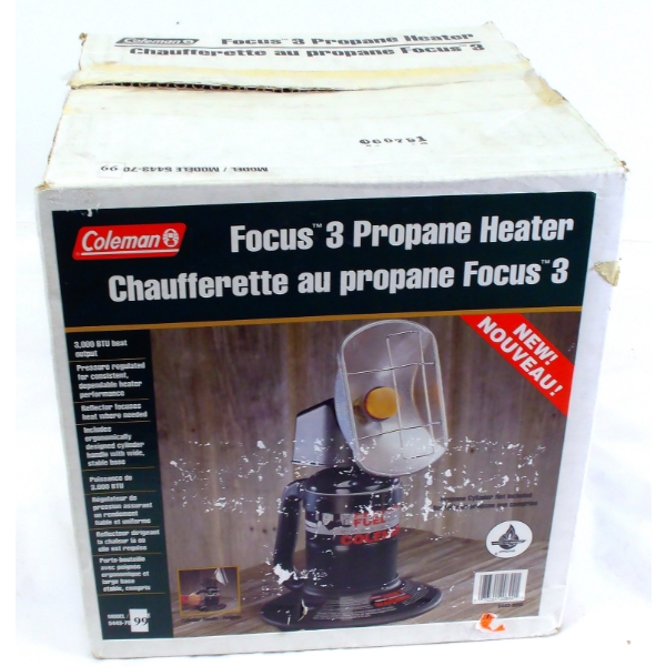 Coleman Focus 3 Propane Heater 