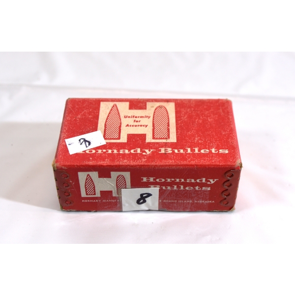 100 Pieces Hornady 30cal. 130gr. Ammunition