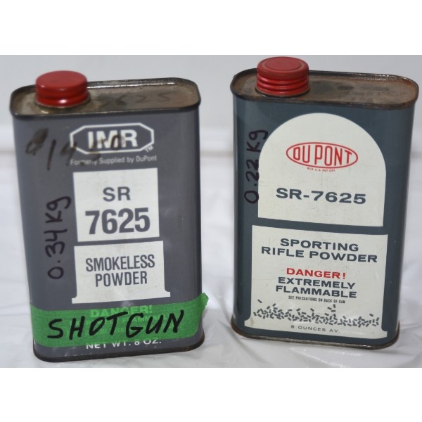 2 Containers SR-7625 Smokeless Powder 