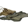 Image 3 : 10 Boot Liners & 6 Vietnam Era Ammunition Bandoleer Rarer Has 6 Pockets 