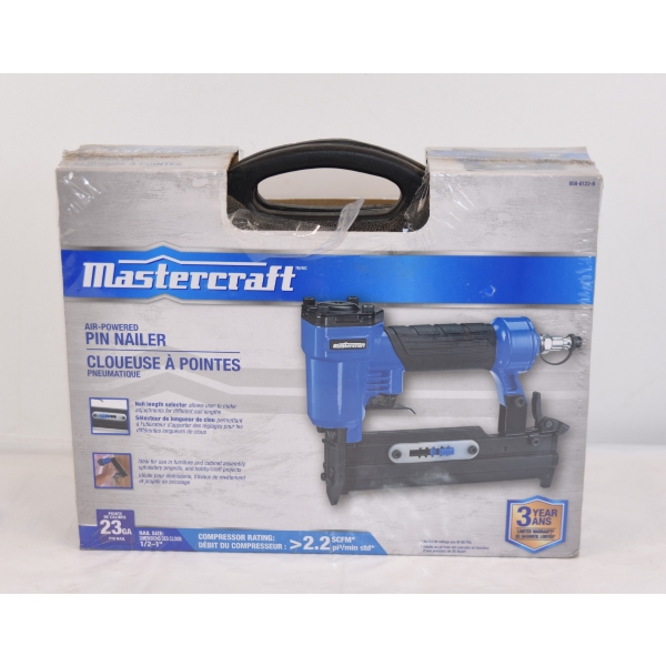 Mastercraft Air-Powered Pin Nailer 23 Gauge