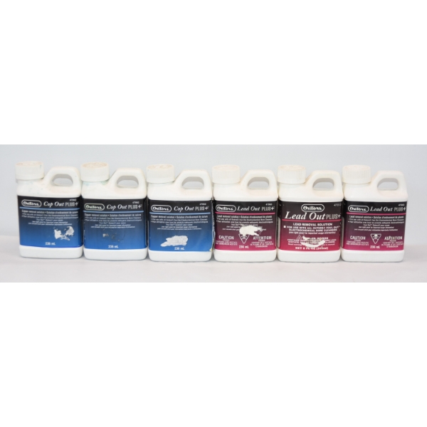 6 Bottles Outers Cop Out Plus Bore Solution 