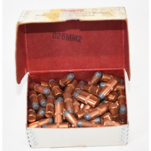 100 Pieces Original Winchester 32 CAL (.322) 170gr JKT F.P. Bullets