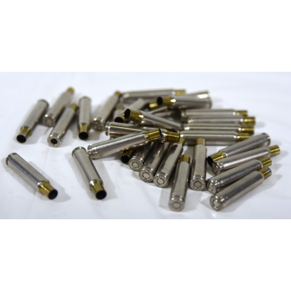 30 Primed Match Nickle Casings for 6 x 47 BR Chambered Rifle 