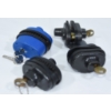Image 1 : 3 Black Trigger Gun Lock & 1 Blue Trigger lock With Keys 