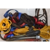 Image 4 : Box Lot Of Ratchets Bungee Cords & Ropes 