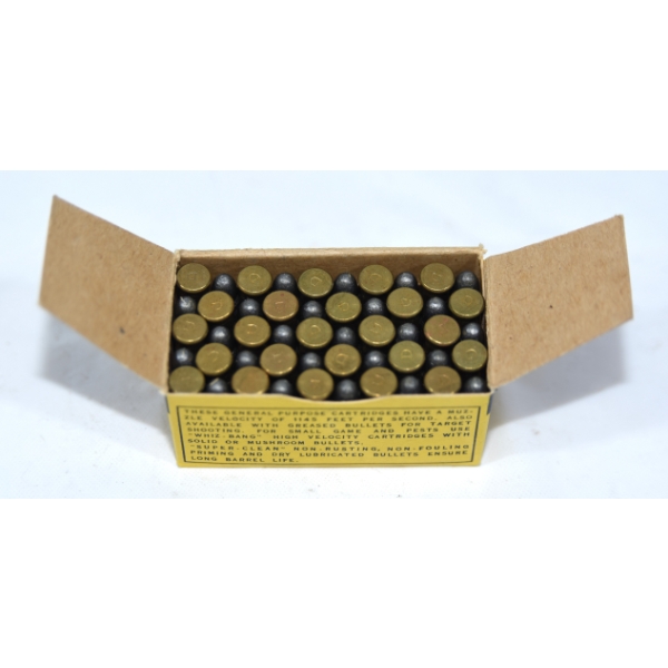 50 Rounds Collectors CIL Super-Clean 22 LR Ammunition 