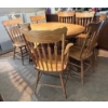 Image 3 : Wooden Dining Room Table with Chairs 
