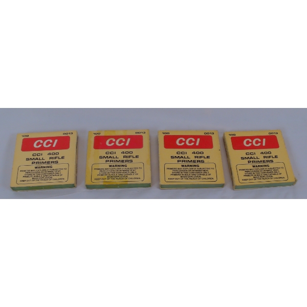 400 Pieces CCI 400 Small Rifle Primers