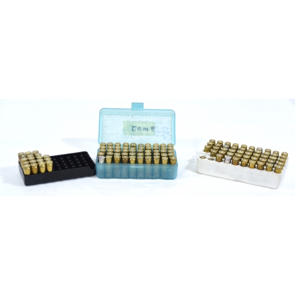 100 Rounds Assorted Brands 9mm Major Caliber Reloaded Ammunition