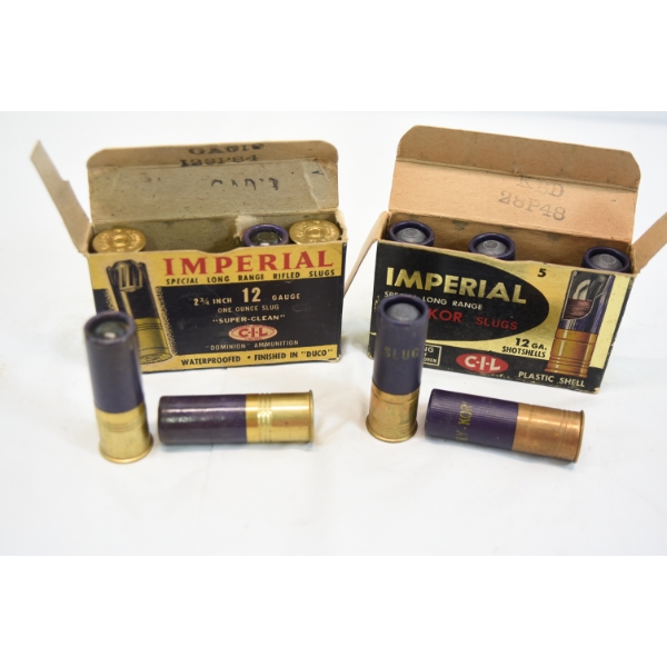 Box Lot 10 Rds. Assorted Slugs