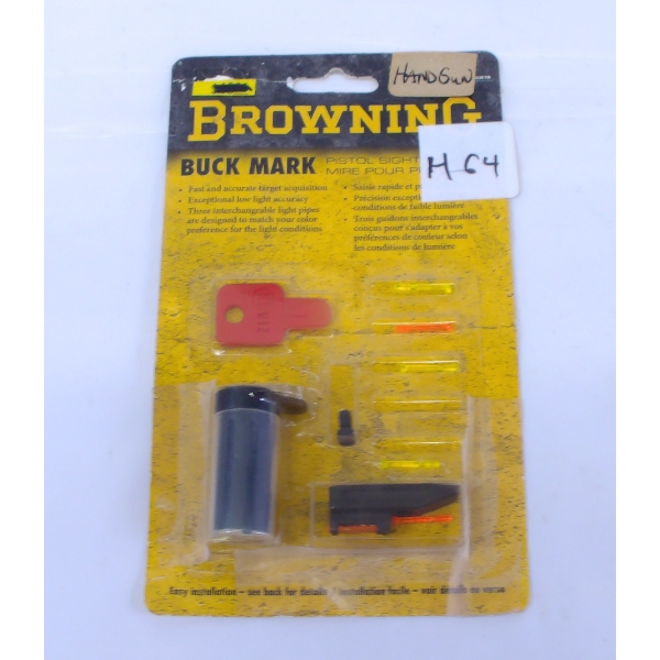 1 Browning Buck Mark HIViz Front Pistol Sight