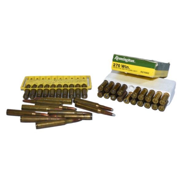39 Rounds 270 Win Factory Ammunition