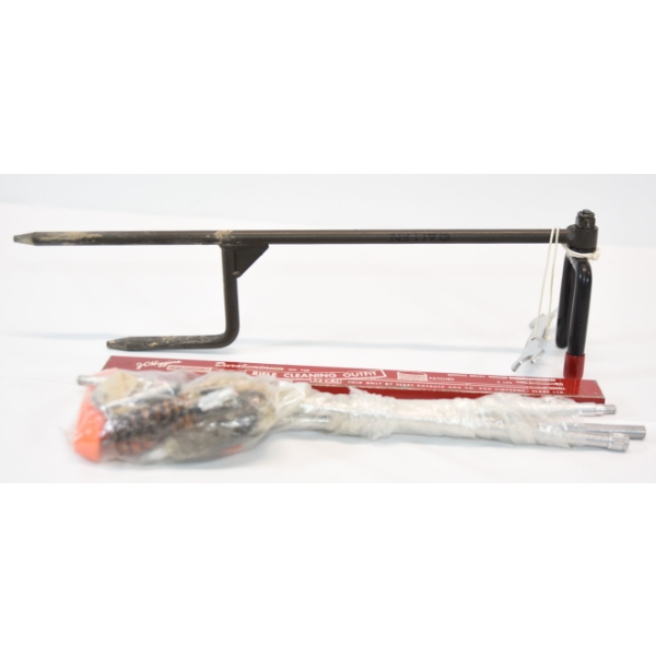 Box Lot 2 Cleaning Kits & Blind Steel Gun Stand