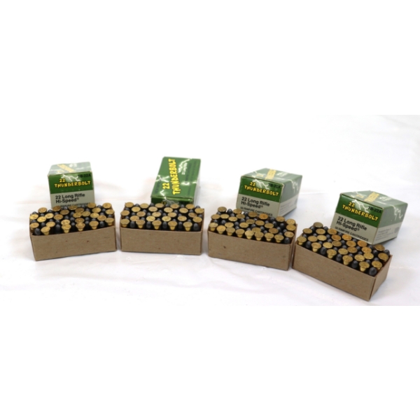 200 Rounds Remington 22 LR Thunderbolt  Ammunition 