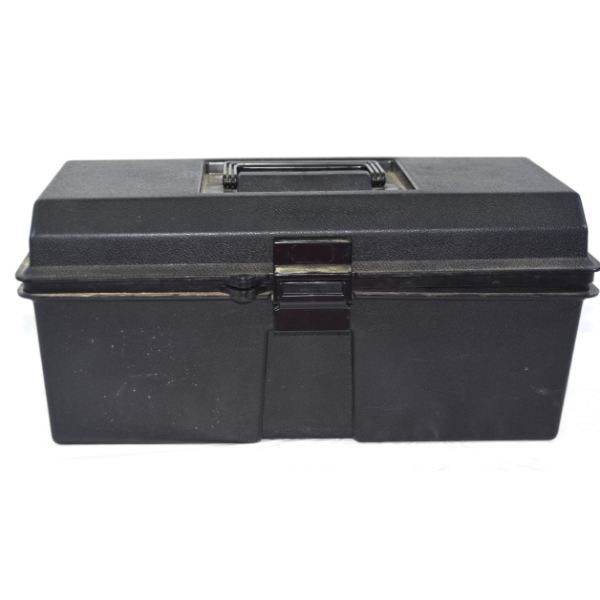 Plastic Tool Box Containing Misc Tools 