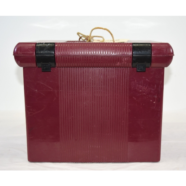 Plastic Contain With Assorted Firearm Ammunition Related Items