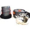 Image 4 : Box Lot Camping Cookware Items