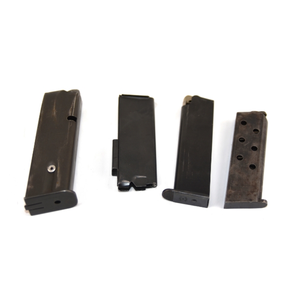 4 Assorted Makes Firearm Magazines