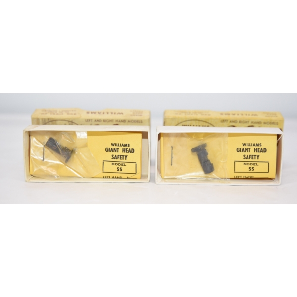 2 Williams Giant Head Safety's Model SS 1-RH, 1-LH