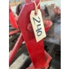 Image 3 : Red Steel Tractor Implement Mounting Bracket Assembly