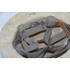 Image 5 : 3 White Vintage WW11 Civil Defense Steel Helmet With Straps 