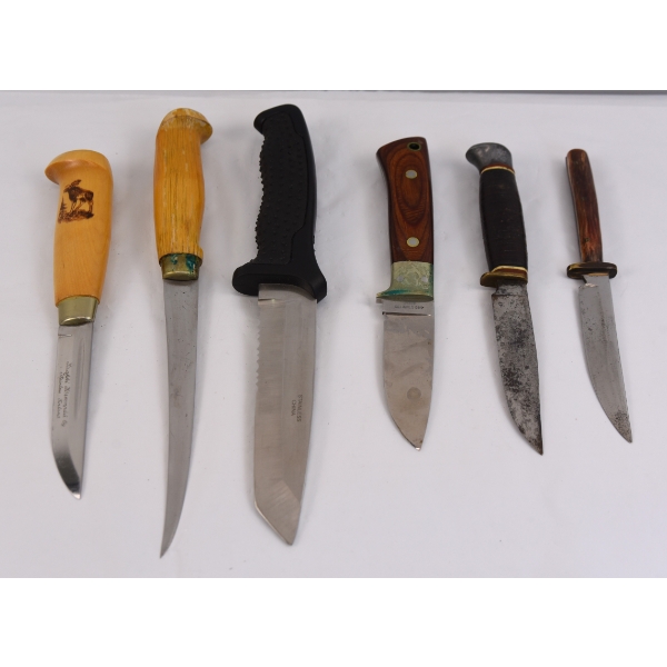 Box Lot Mixed Knives