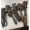 Image 3 : Assorted Vintage Pipe Wrenches 