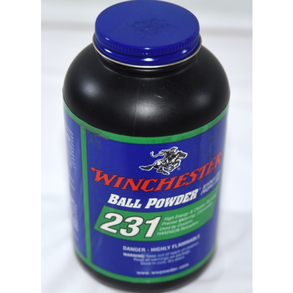 Winchester Ball Powder 231 Smokeless Propellant 231 Sealed 