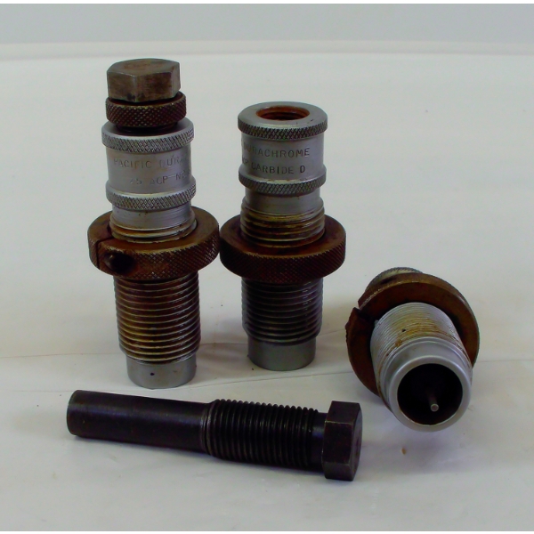 3 Piece Pacific 45 ACP Die Set