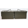 Image 3 : 2 Military Style Steel Ammunition Cans