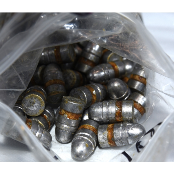 100 Pieces 9mm 124gr Lead Cast Lubed Bullets