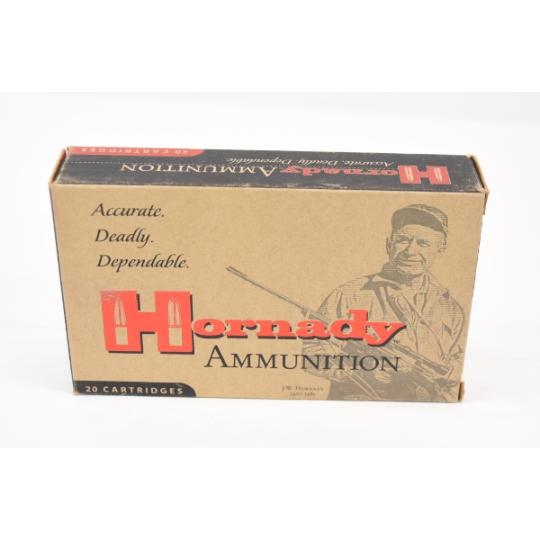 20 Rds. Hornady 338 Lapua. 250gr. BTHP Ammunition 